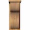Ekena Millwork Carmel Rough Sawn Corbel w/Backplate, Western Red Cedar, 8"W x 12"D x 20"H COR08X12X20CAR01RWR - alternate 3